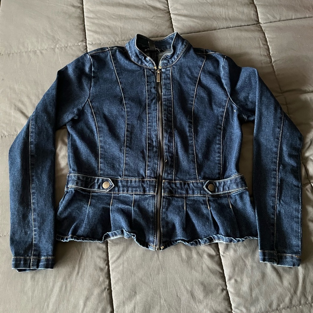 Baccini Dark Blue Jean Jacket